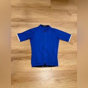 Velocio Short Sleeve Signature Cycling Jersey Blue Men’s Medium